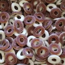Anneaux sucrés cola 100G