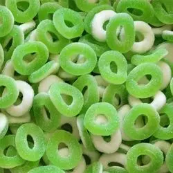 Anneaux sucrés pomme 100G