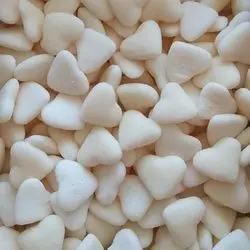 Cœurs blanc sucrés 100G