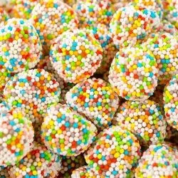 Mûres perlées multicolore 100G