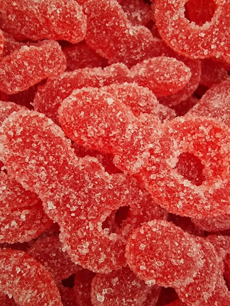 Tétines à la fraise 100G 