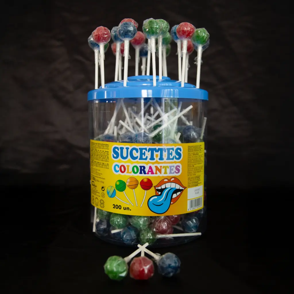 Sucettes tache langue 1 unité