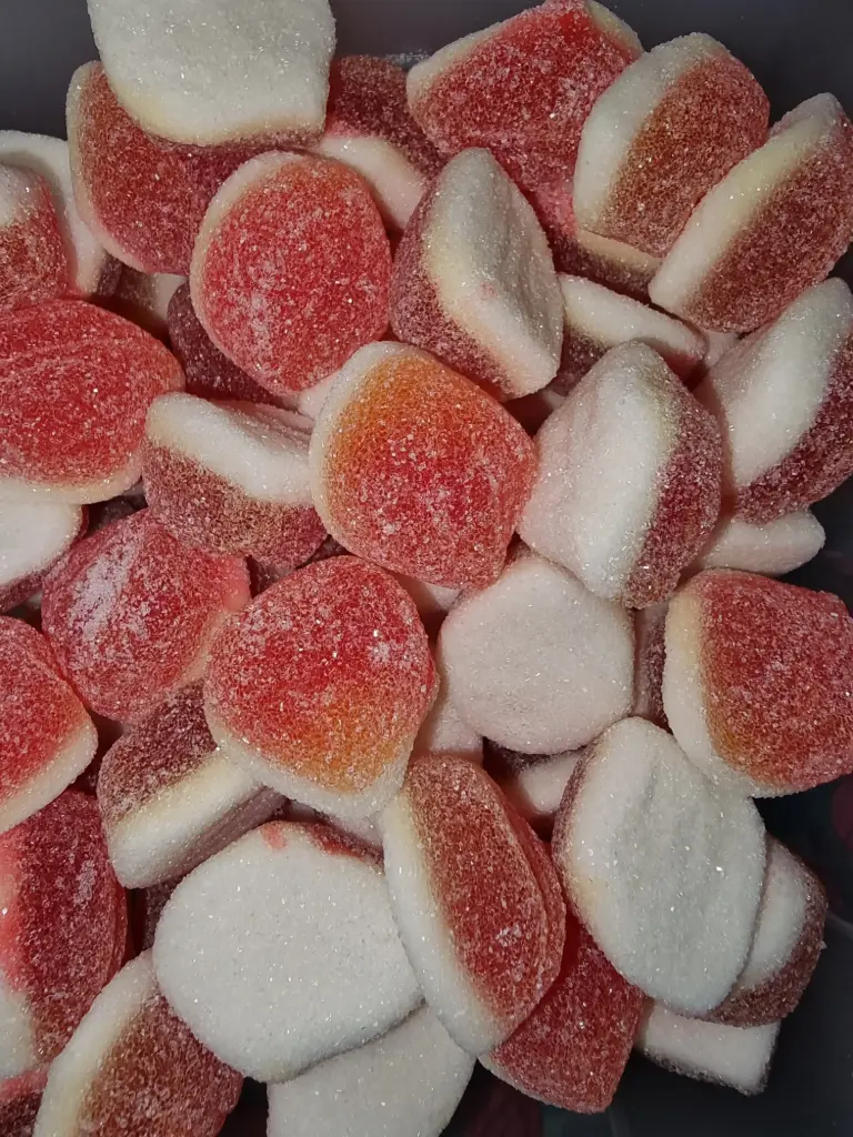 Pêche fourrée 100G