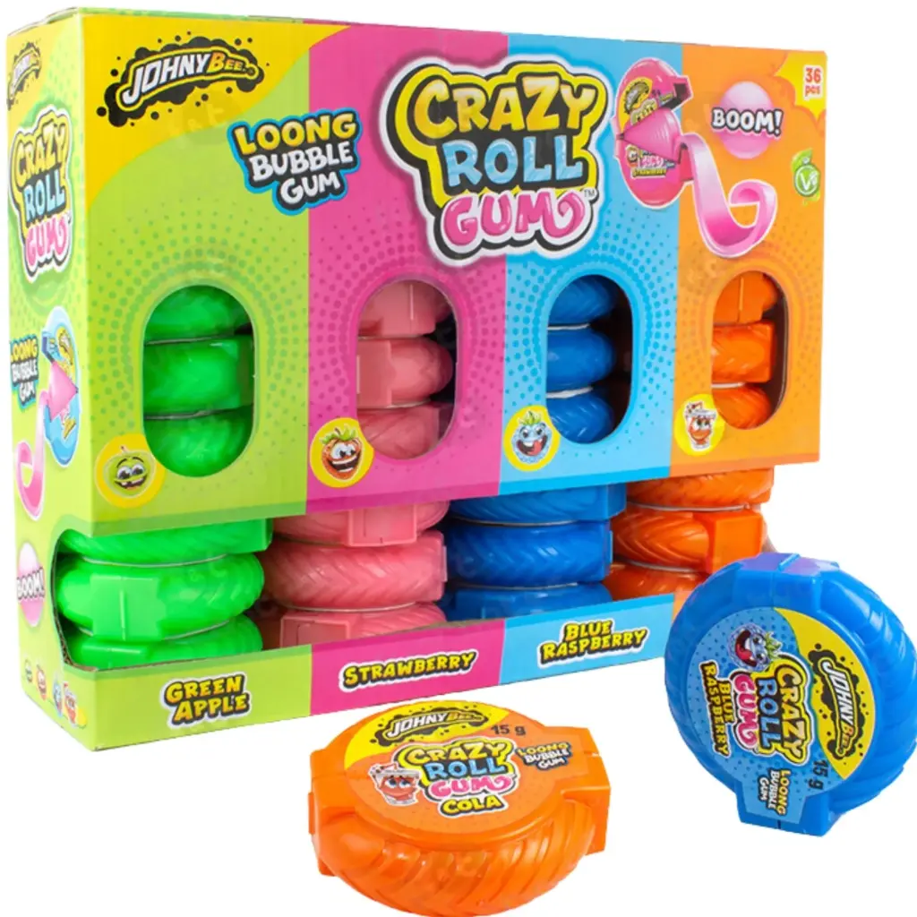 Crazy roll gum à l'unité