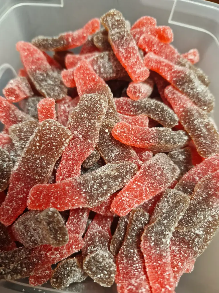 Bouteille cherry cola