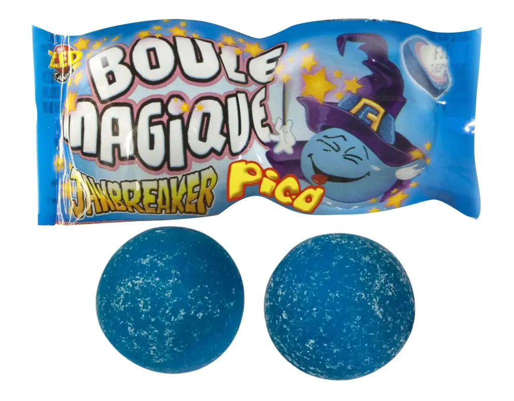 Boule magic bleu