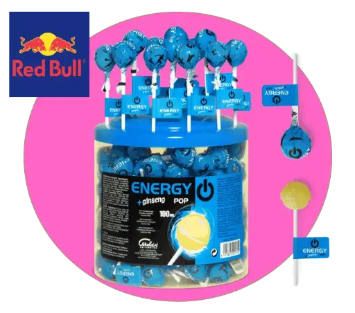 Energy pop Red Bull x2