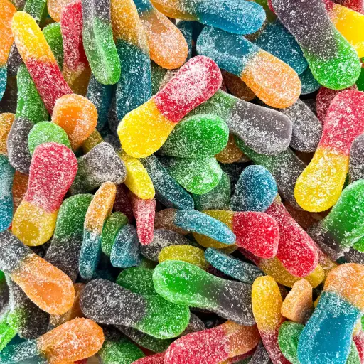 Mini langues fruité acidulé 100G