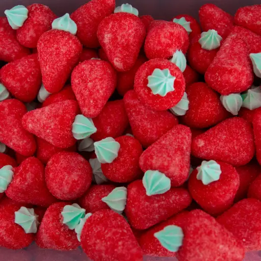 Fraise fragolette meringuée 12 gr l'unité