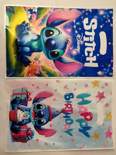 Sac anniversaire (vide) stitch 1 unité  