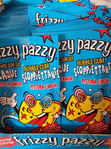 Frizzy pazzy tache langue gout fraise unité  