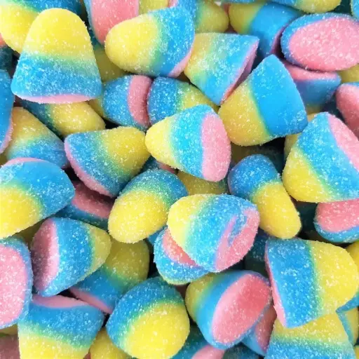 Bisous multicolore sucrées 100G